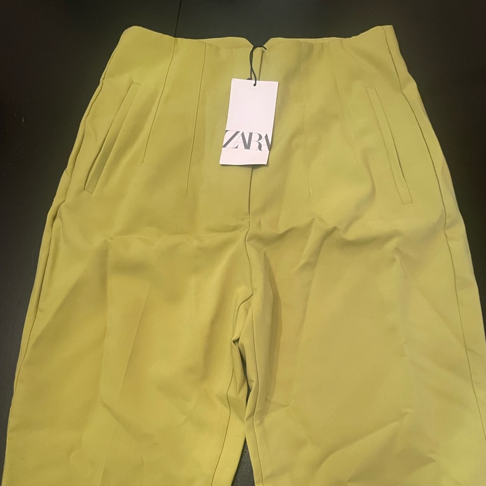 Zara high waisted trouser pants